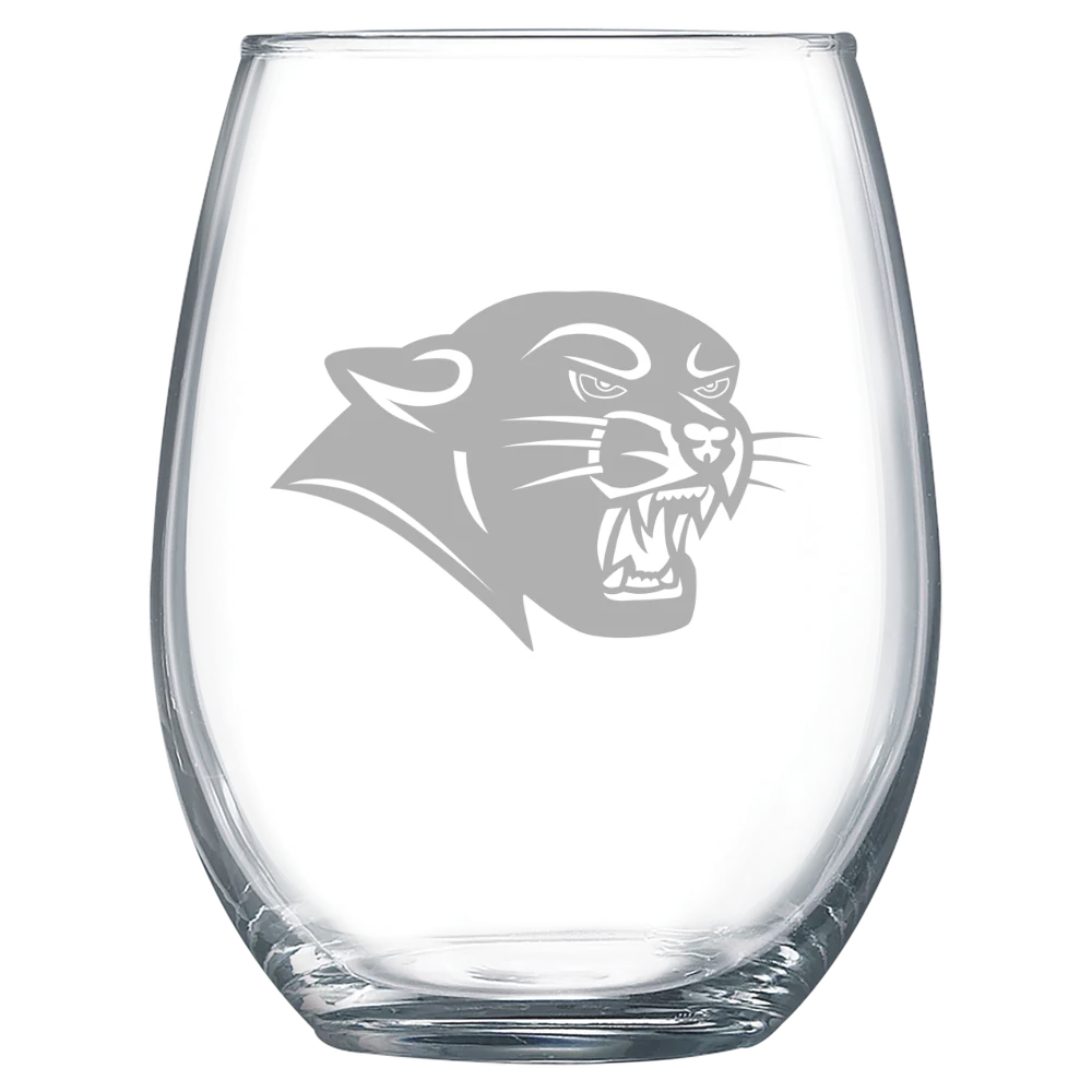 Plymouth State University Polar Camel 15 oz. Stemless Wine Glass