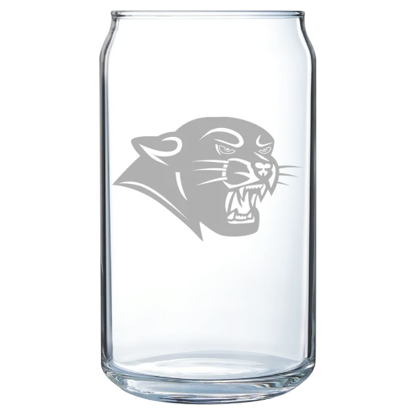 Plymouth State University Polar Camel 16 oz. Can Glass