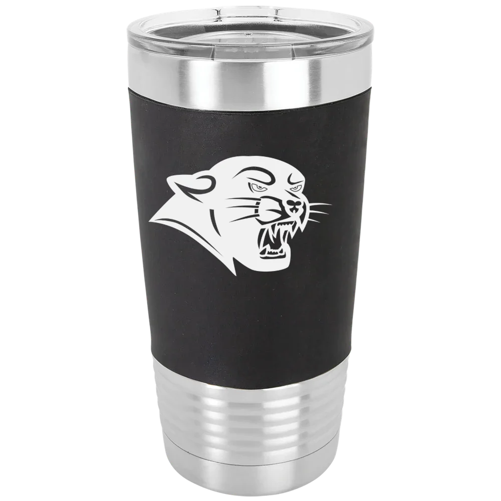 Plymouth State University Polar Camel 20 oz. Silicone Grip Tumbler with Standard Lid
