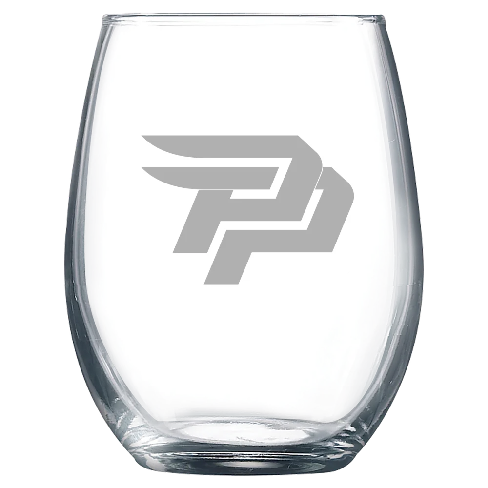Pomona-Pitzer Colleges Polar Camel 9 oz. Stemless Wine Glass