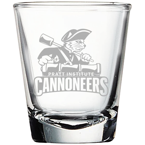 Pratt Institute Polar Camel 1.7 oz. Shot Glass
