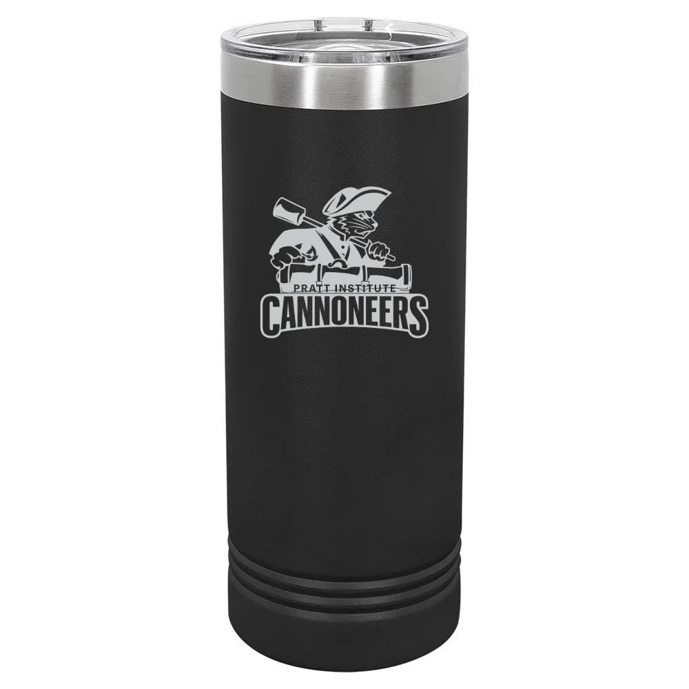 Pratt Institute Polar Camel 22 oz. Skinny Tumbler with Slider Lid