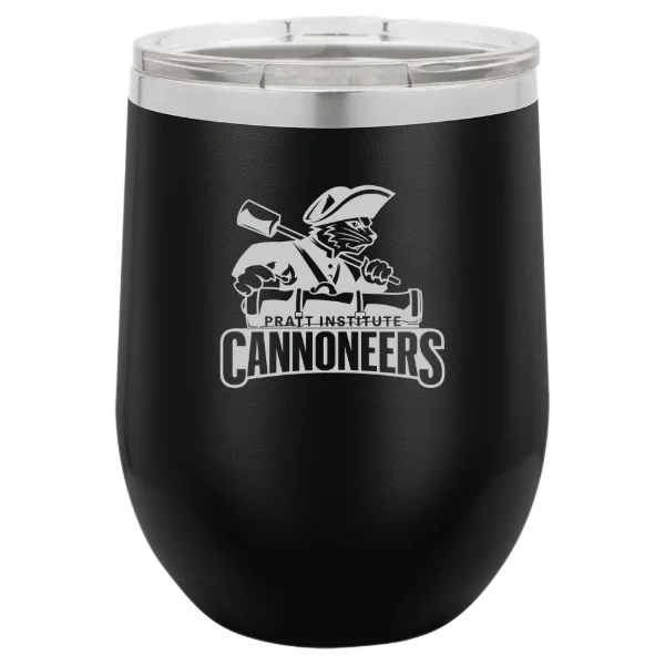 Pratt Institute Polar Camel 12 oz. Stemless Wine Tumbler
