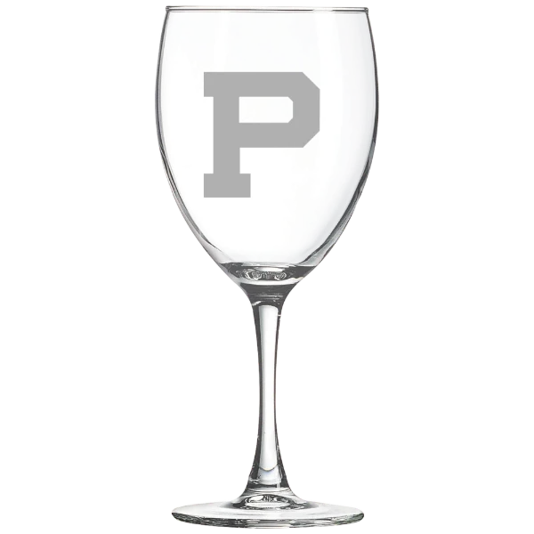 Principia College Polar Camel 10 1/2 oz. Wine Glass