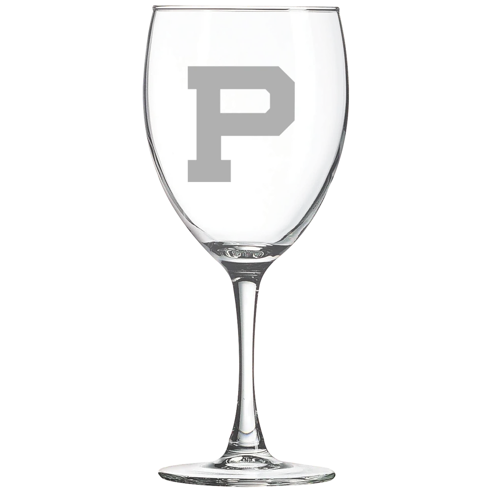 Principia College Polar Camel 10 1/2 oz. Wine Glass