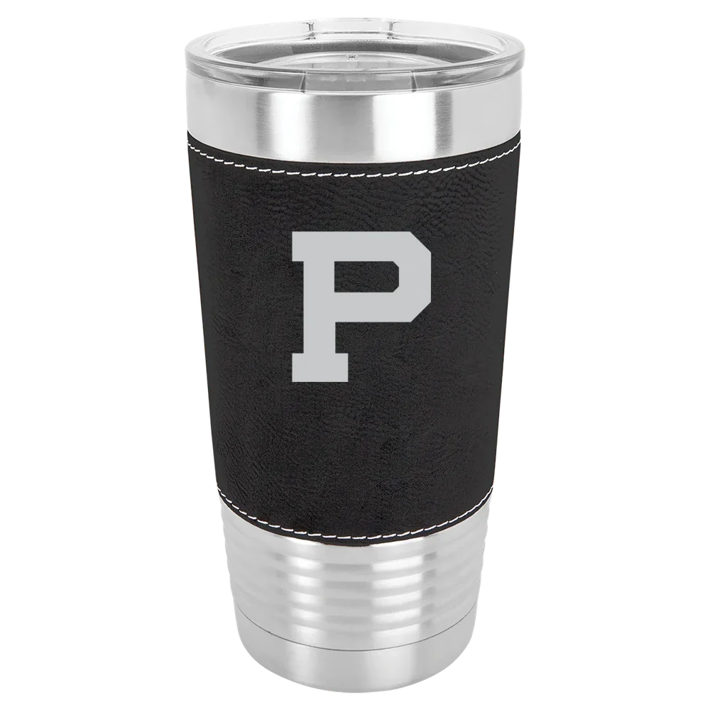 Principia College Polar Camel 20 oz. Leatherette Grip Tumbler with Standard Lid