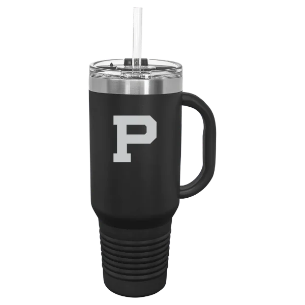 Principia College Polar Camel 40 oz. Travel Mug with Snap Lid & Straw