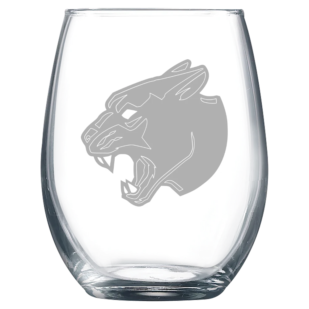 Purchase College, State University of New York Polar Camel 9 oz. Stemless Wine Glass