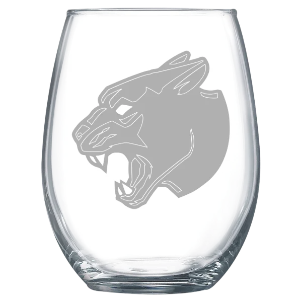 Purchase College, State University of New York Polar Camel 15 oz. Stemless Wine Glass