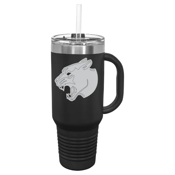 Purchase College, State University of New York Polar Camel 40 oz. Travel Mug with Snap Lid & Straw
