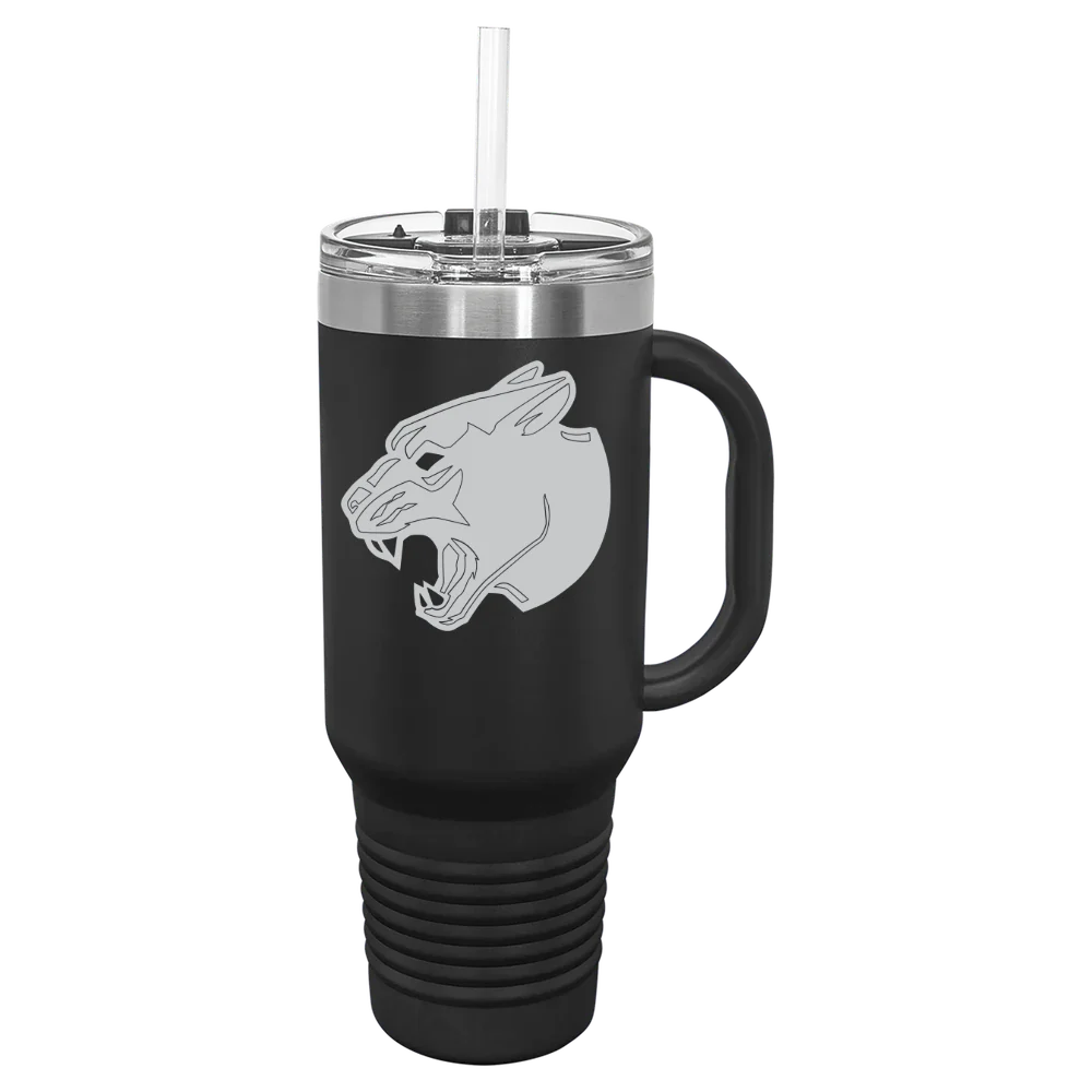 Purchase College, State University of New York Polar Camel 40 oz. Travel Mug with Snap Lid & Straw