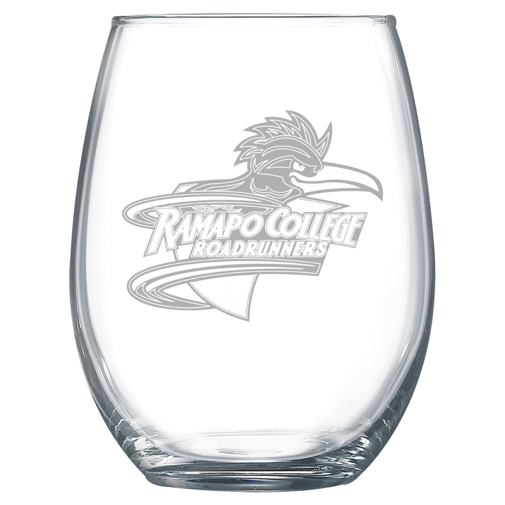 Ramapo College Polar Camel 15 oz. Stemless Wine Glass