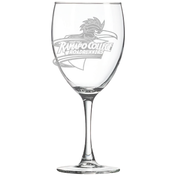 Ramapo College Polar Camel 10 1/2 oz. Wine Glass