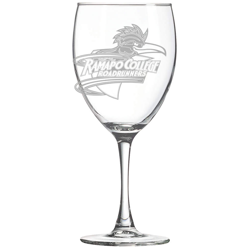 Ramapo College Polar Camel 10 1/2 oz. Wine Glass