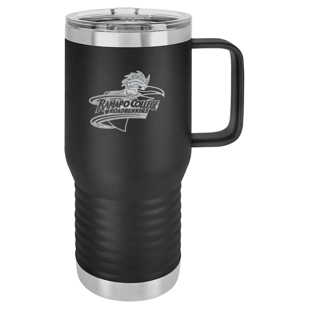 Ramapo College Polar Camel 20 oz. Travel Mug with Slider Lid