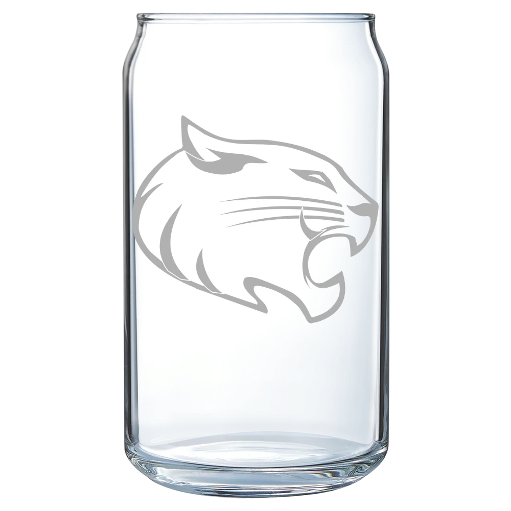 Randolph College Polar Camel 16 oz. Can Glass