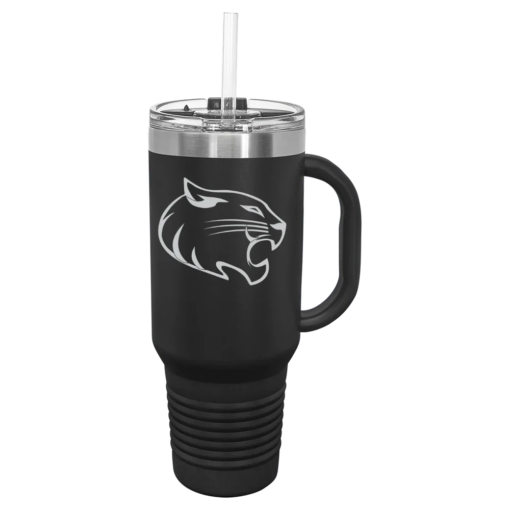 Randolph College Polar Camel 40 oz. Travel Mug with Snap Lid & Straw