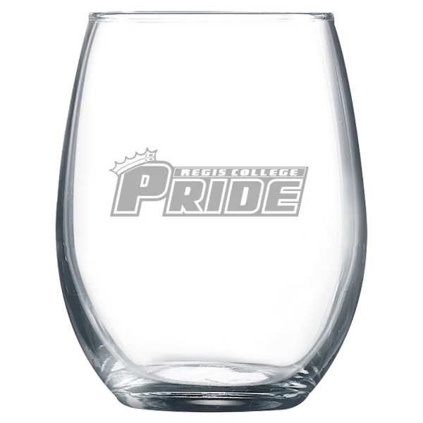 Regis College (Massachusetts) Polar Camel 9 oz. Stemless Wine Glass