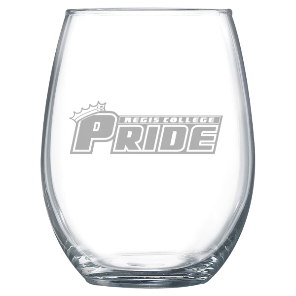 Regis College (Massachusetts) Polar Camel 15 oz. Stemless Wine Glass