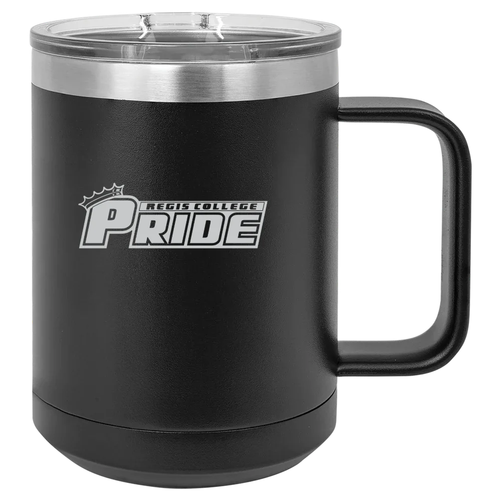 Regis College (Massachusetts) Polar Camel 15 oz. Mug with Slider Lid