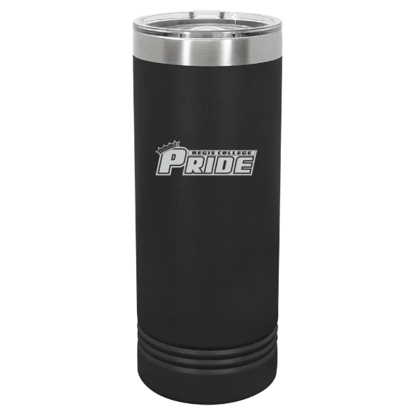 Regis College (Massachusetts) Polar Camel 22 oz. Skinny Tumbler with Slider Lid