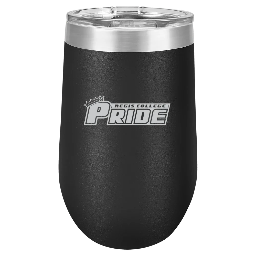 Regis College (Massachusetts) Polar Camel 16 oz. Stemless Wine Tumbler