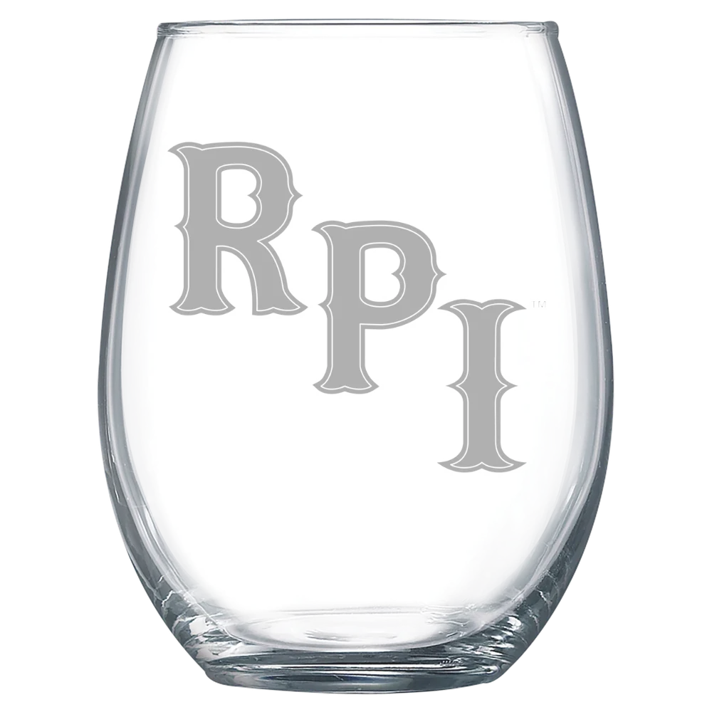 Rensselaer Polytechnic Institute Polar Camel 15 oz. Stemless Wine Glass