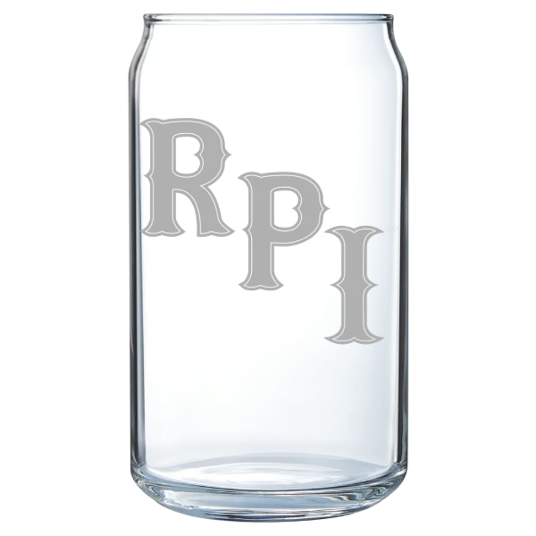 Rensselaer Polytechnic Institute Polar Camel 16 oz. Can Glass