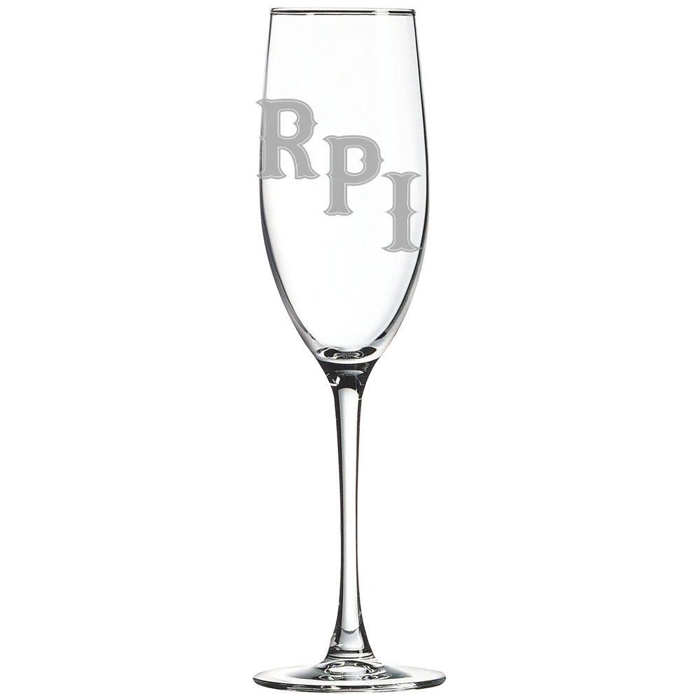 Rensselaer Polytechnic Institute Polar Camel 8 oz. Champagne Flute
