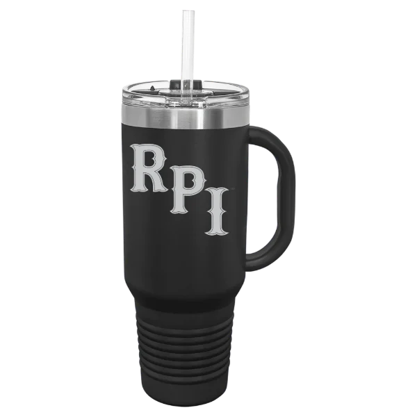 Rensselaer Polytechnic Institute Polar Camel 40 oz. Travel Mug with Snap Lid & Straw