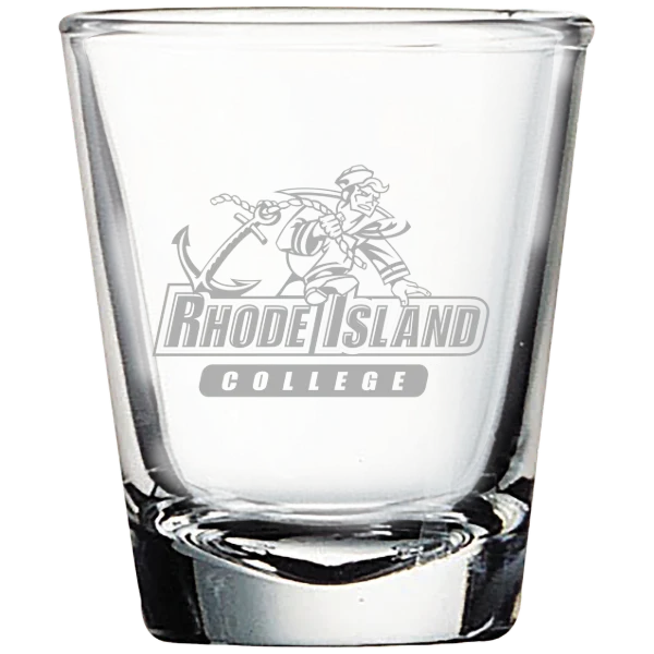 Rhode Island College Polar Camel 1.7 oz. Shot Glass