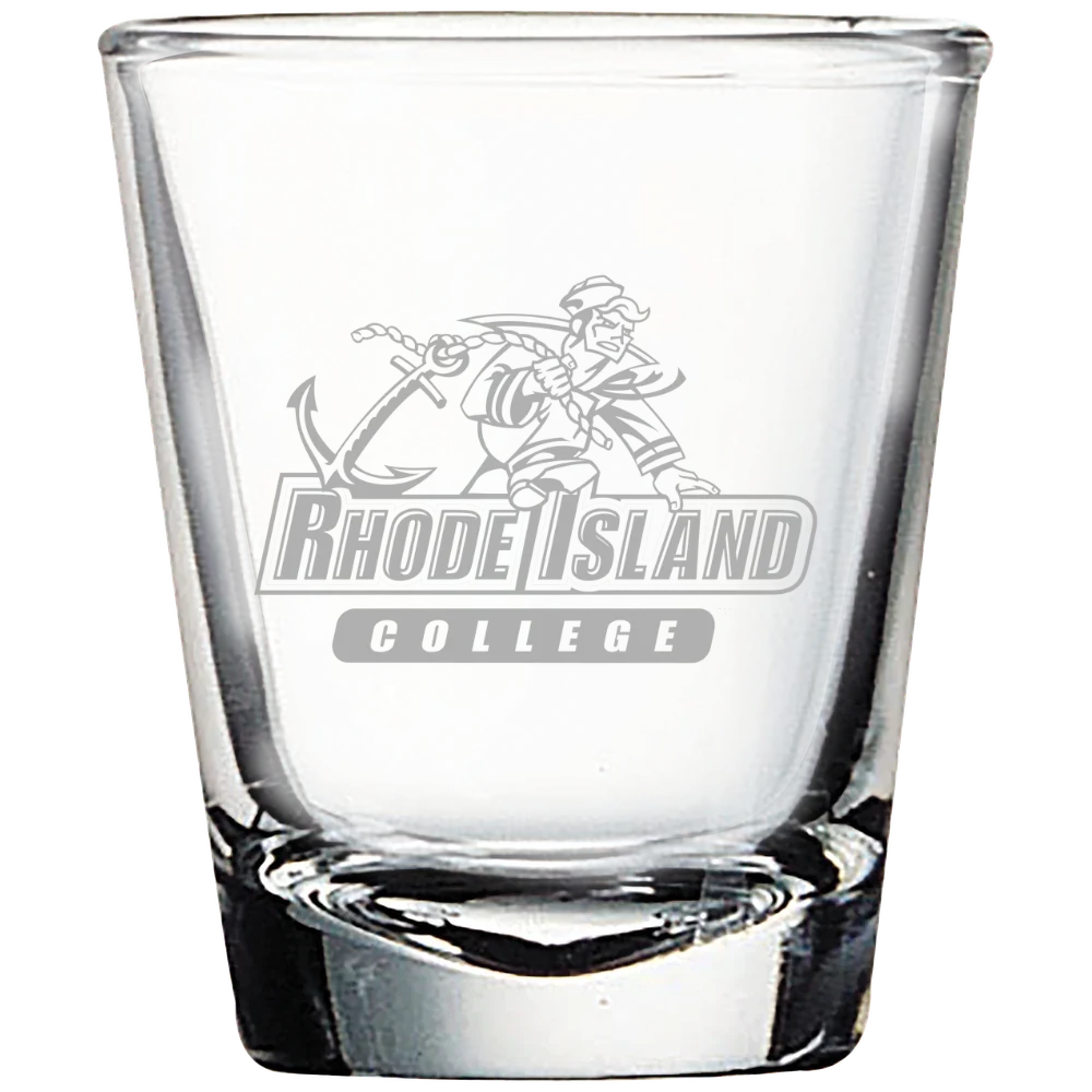 Rhode Island College Polar Camel 1.7 oz. Shot Glass