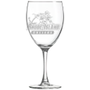 Rhode Island College Polar Camel 10 1/2 oz. Wine Glass