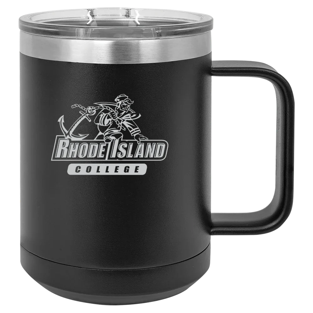 Rhode Island College Polar Camel 15 oz. Mug with Slider Lid