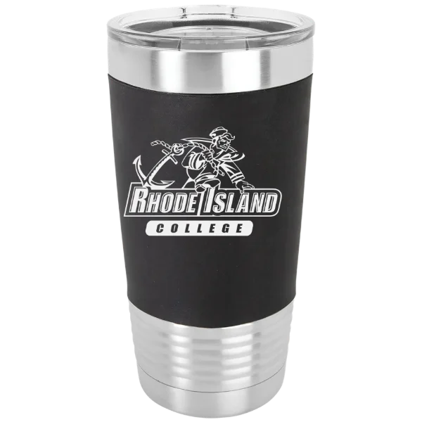 Rhode Island College Polar Camel 20 oz. Silicone Grip Tumbler with Standard Lid
