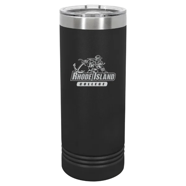 Rhode Island College Polar Camel 22 oz. Skinny Tumbler with Slider Lid