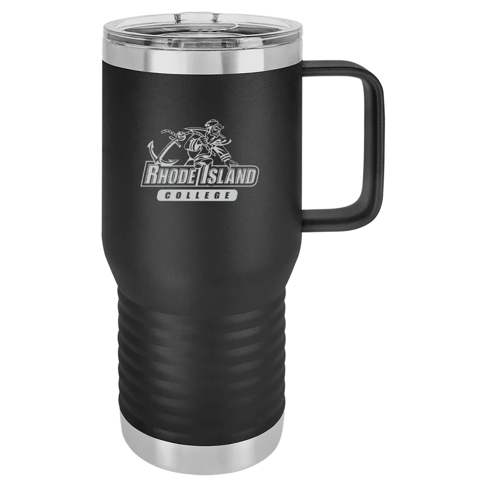 Rhode Island College Polar Camel 20 oz. Travel Mug with Slider Lid