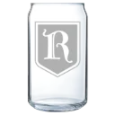 Rhodes College Polar Camel 16 oz. Can Glass