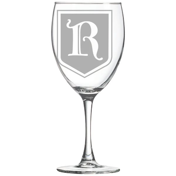 Rhodes College Polar Camel 10 1/2 oz. Wine Glass