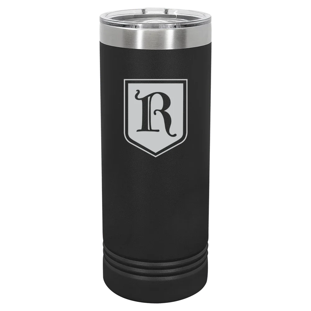 Rhodes College Polar Camel 22 oz. Skinny Tumbler with Slider Lid