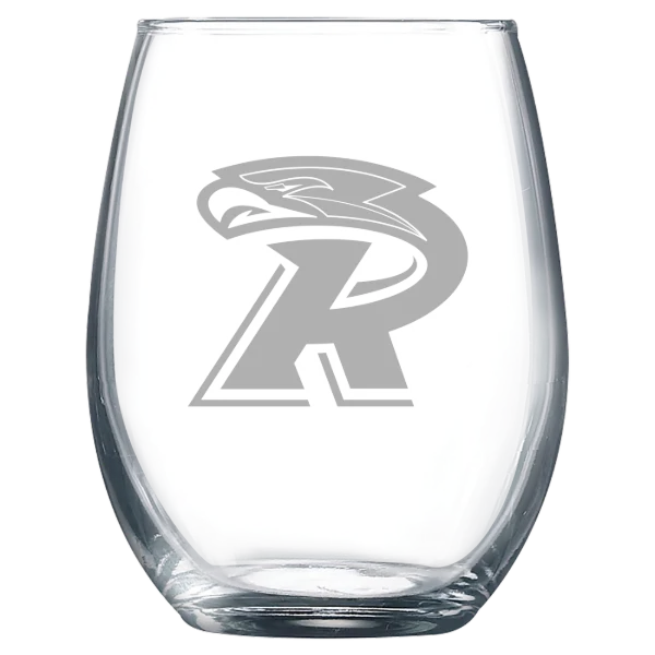 Ripon College Polar Camel 9 oz. Stemless Wine Glass