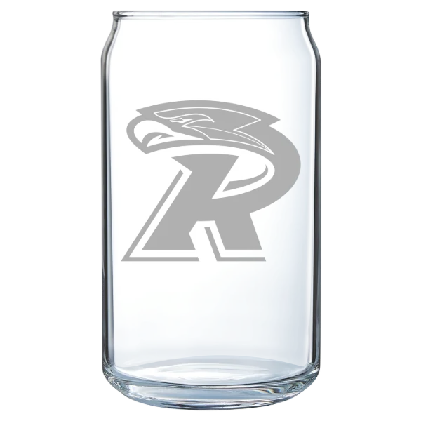 Ripon College Polar Camel 16 oz. Can Glass