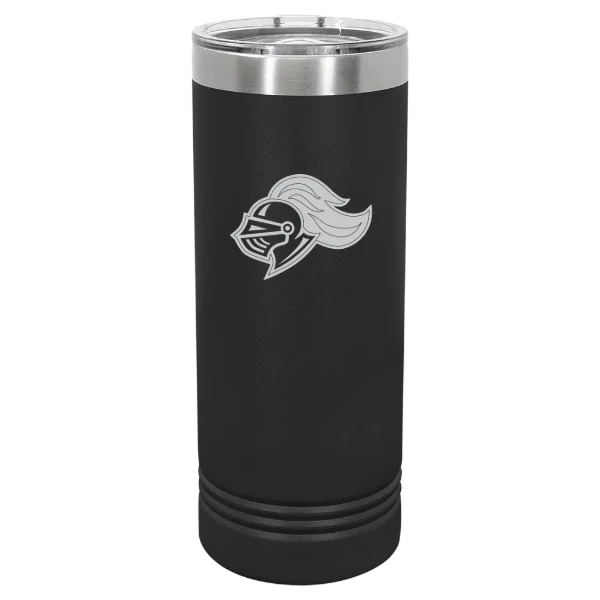 Rivier University Polar Camel 22 oz. Skinny Tumbler with Slider Lid