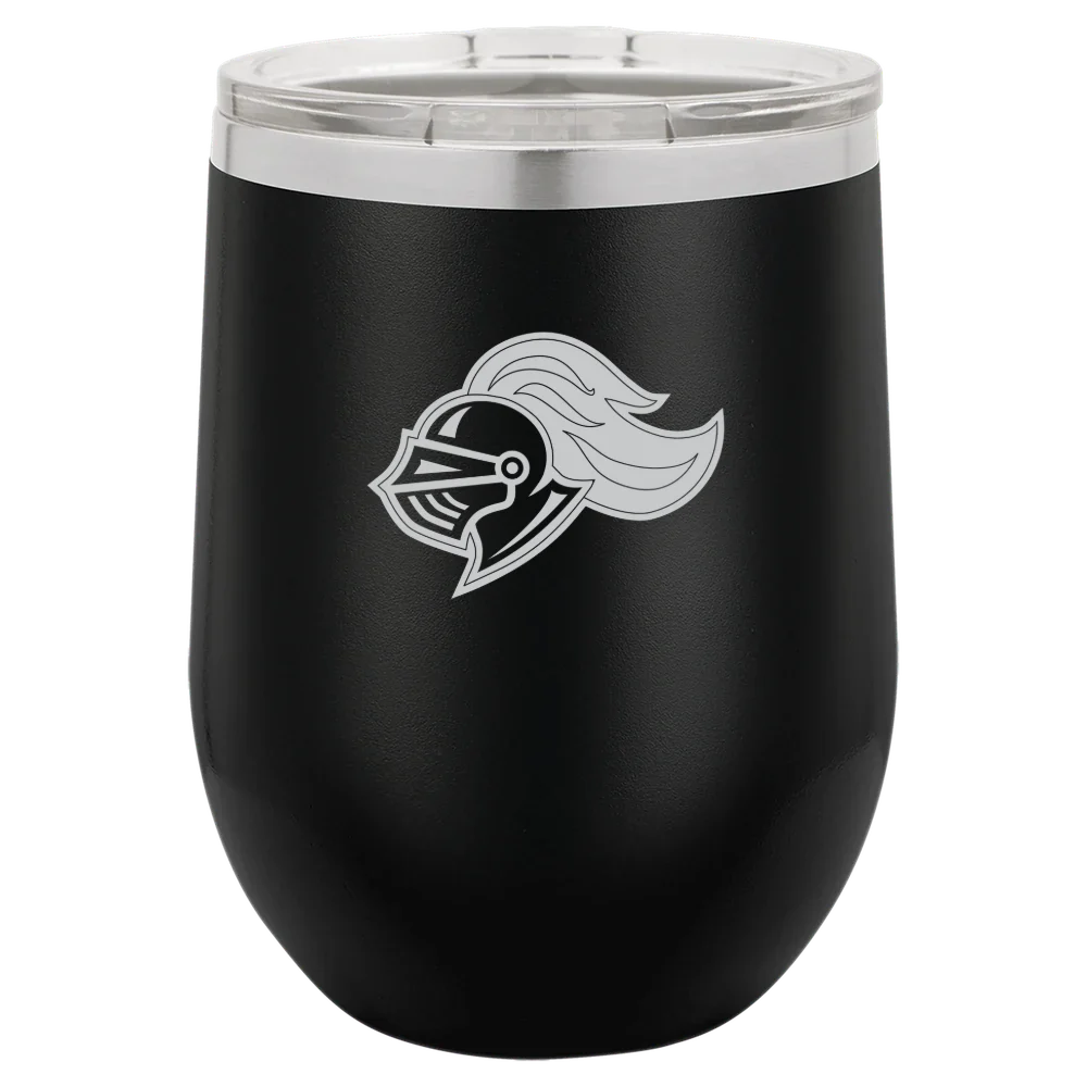 Rivier University Polar Camel 12 oz. Stemless Wine Tumbler