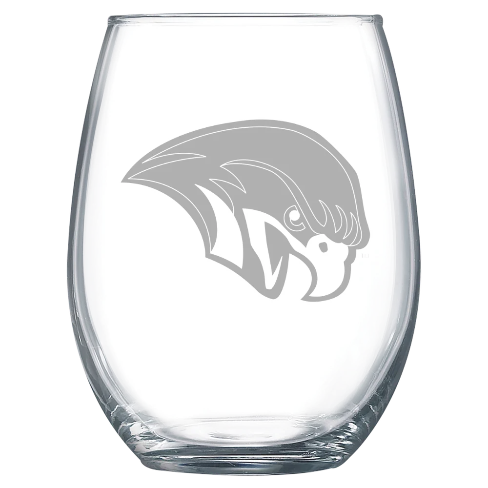Roanoke College Polar Camel 15 oz. Stemless Wine Glass