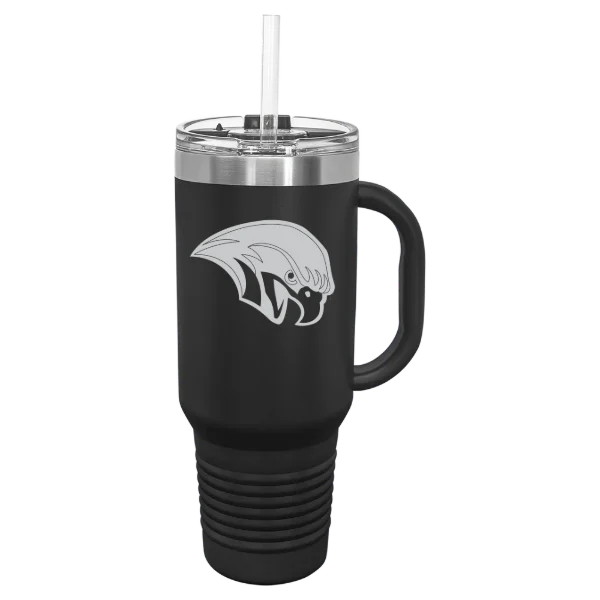 Roanoke College Polar Camel 40 oz. Travel Mug with Snap Lid & Straw