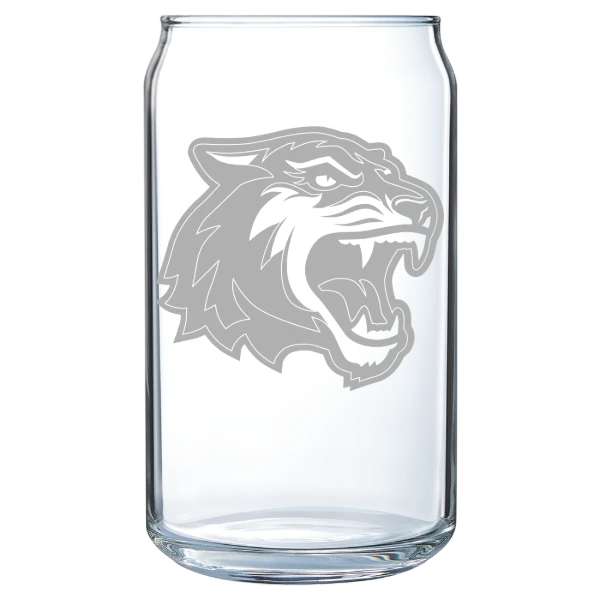 Rochester Institute of Technology Polar Camel 16 oz. Can Glass