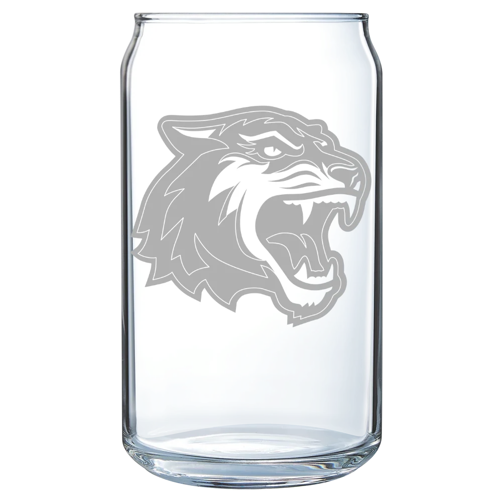 Rochester Institute of Technology Polar Camel 16 oz. Can Glass
