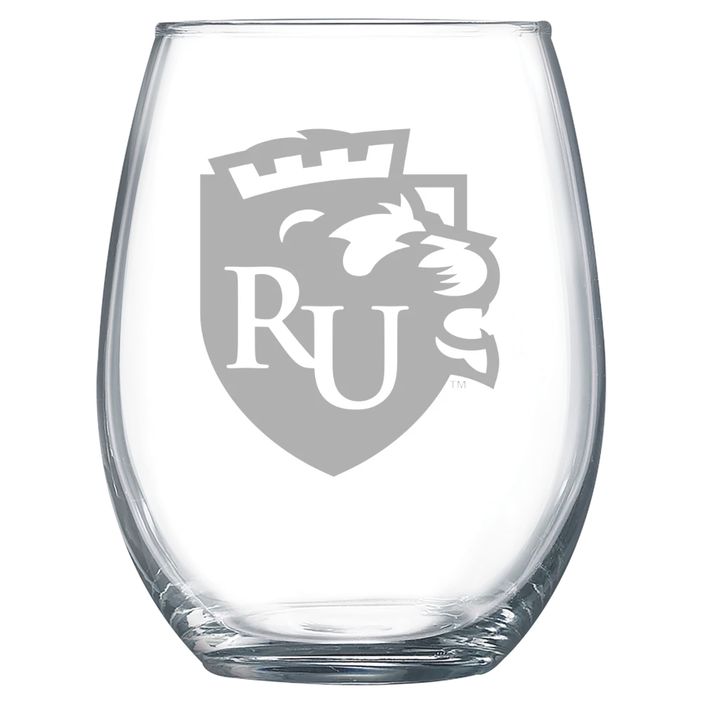 Rockford University Polar Camel 15 oz. Stemless Wine Glass