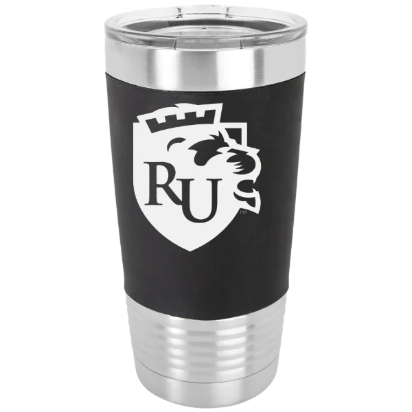 Rockford University Polar Camel 20 oz. Silicone Grip Tumbler with Standard Lid